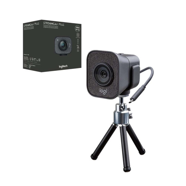 Webcam Streamcam Plus Logitech 1080p 60f...