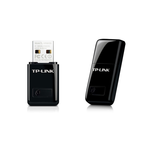 Adaptador TP-Link Mini USB WiFi N 300Mbps TL-WN823N