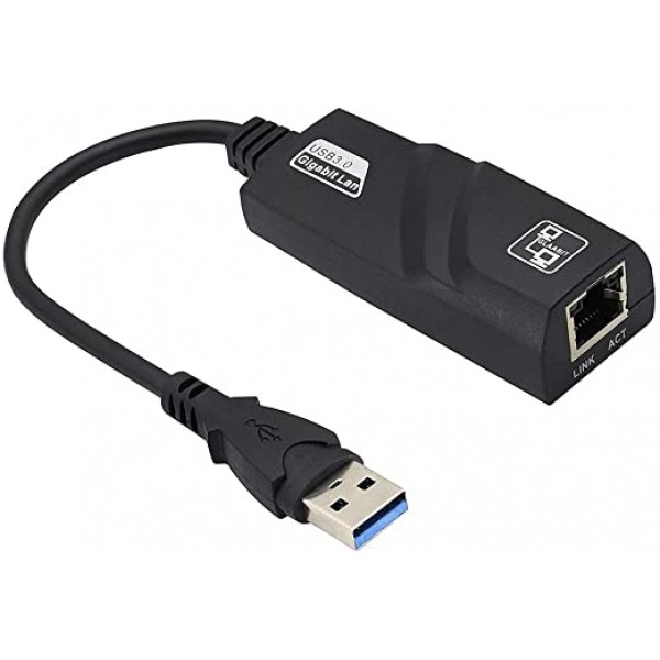 Adaptador USB a LAN Ethernet 10/100/1000Mbps 3.0 Zoecan ZO-YH463